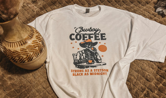 The Stetson Cowboy Coffee Tee