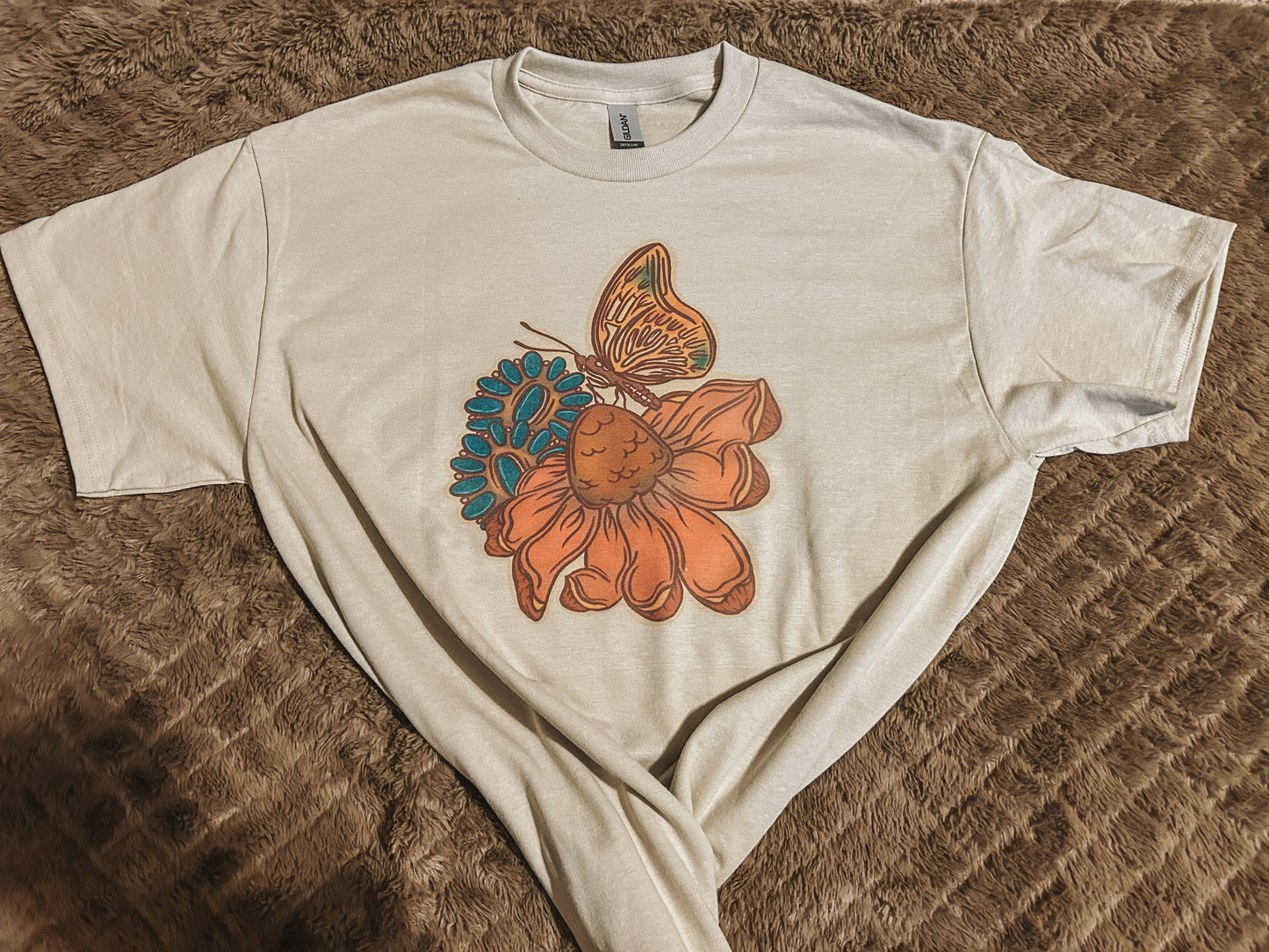 The Turquoise Butterfly Tee